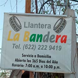 llantera a domicilio guaymas
